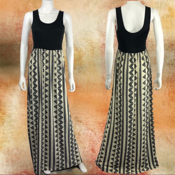Cherish Dresses & Skirts - Cherish Tribal Print Maxi Tank Dress